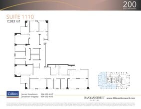 200 E Broward Blvd, Fort Lauderdale, FL for lease Floor Plan- Image 1 of 2