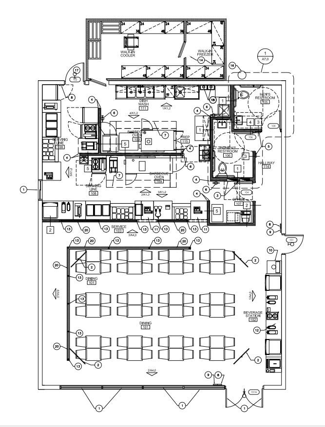 2701 N County Rd W, Odessa, TX à louer Plan d’étage- Image 1 de 1