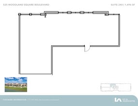 525 Woodland Square Blvd, Conroe, TX for lease Floor Plan- Image 1 of 5