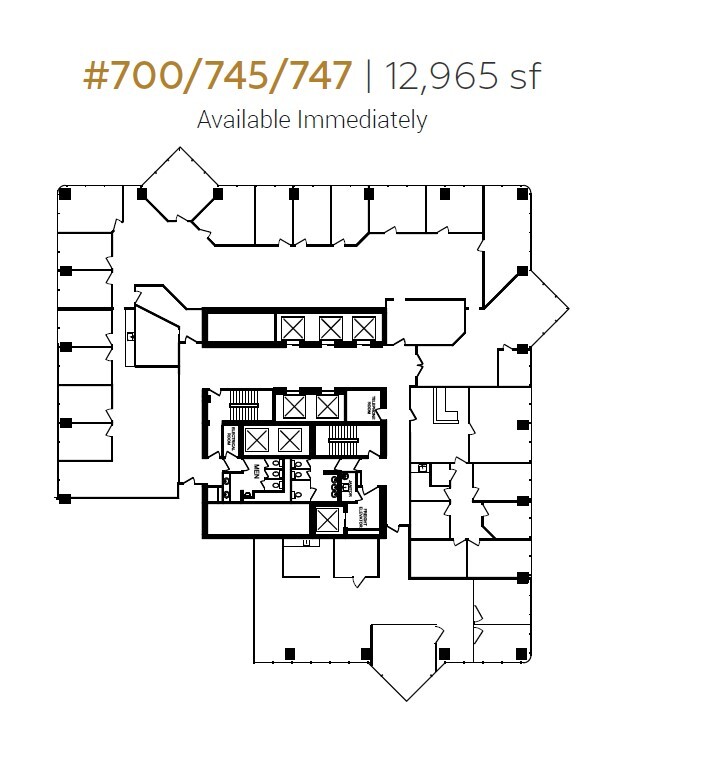 10104 103rd Ave NW, Edmonton, AB for lease Floor Plan- Image 1 of 1