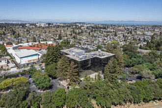 411 Borel Ave, San Mateo, CA - Aérien Vue de la carte