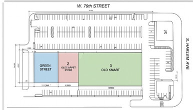 7325-7333 W 79th St, Bridgeview, IL for lease Building Photo- Image 2 of 2