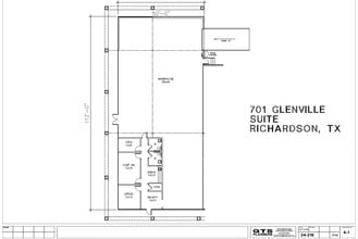 715 N Glenville Dr, Richardson, TX à louer Plan d’étage- Image 2 de 2