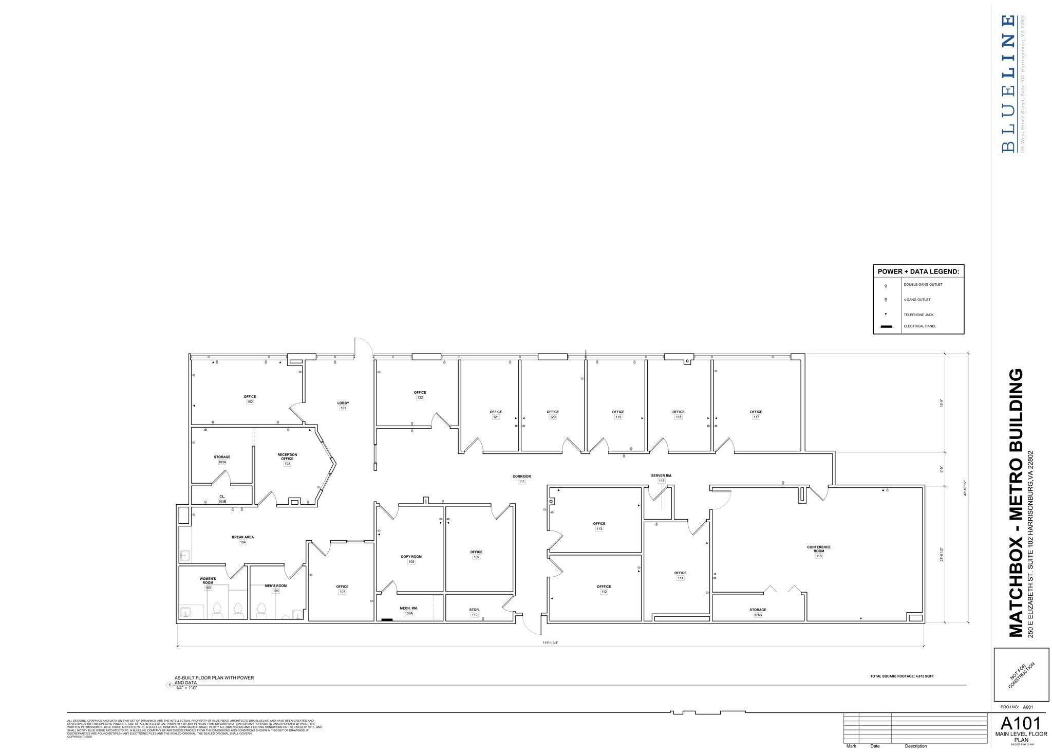 250 E Elizabeth St, Harrisonburg, VA for lease Site Plan- Image 1 of 45