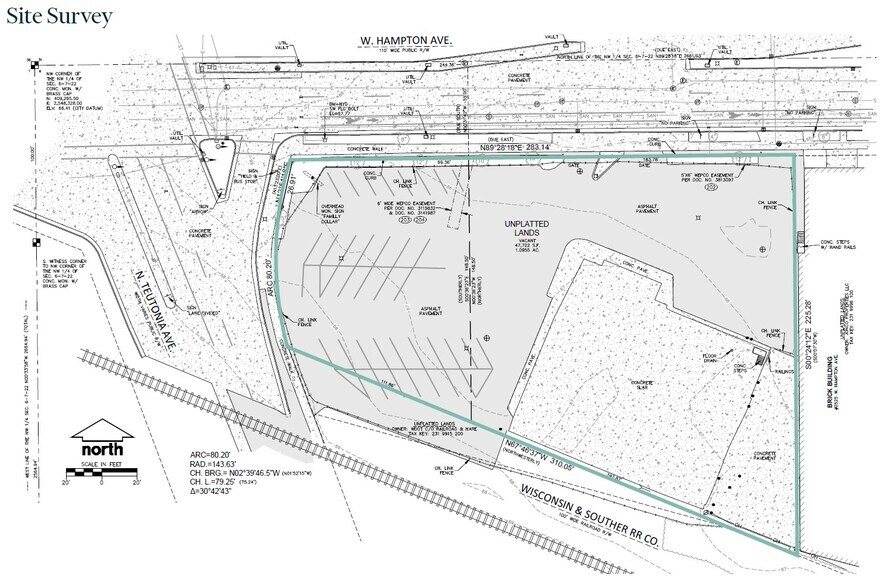 2601 W Hampton Ave, Milwaukee, WI à vendre - Plan cadastral - Image 2 de 4