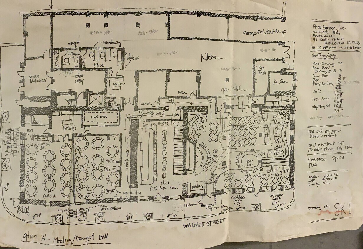 125 Walnut St, Philadelphia, PA 19106 - Unité 125 -  - Plan d’étage - Image 1 of 2