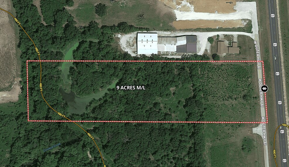 W Outer 61, Moscow Mills, MO à vendre - Aérien - Image 2 de 2