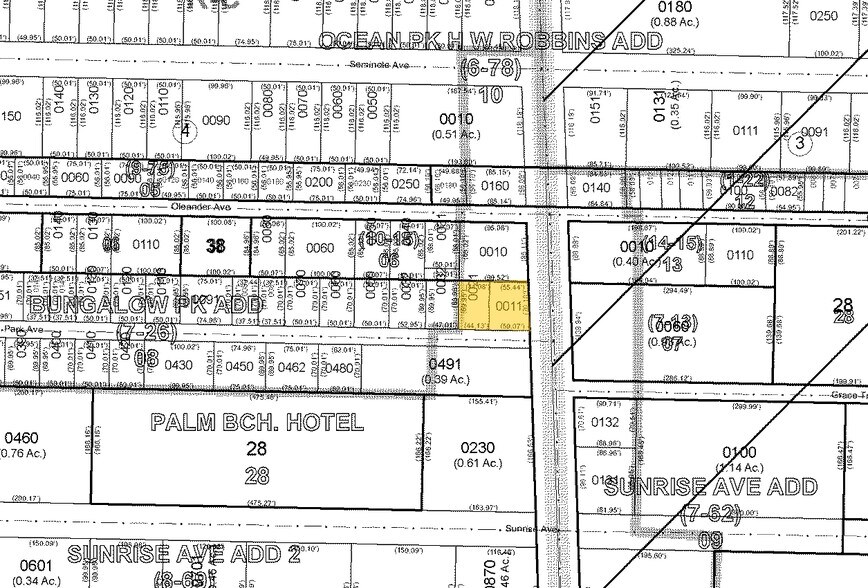 172 N County Rd, Palm Beach, FL à vendre - Plan cadastral - Image 2 de 38