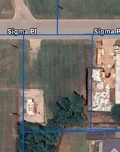 201 Sigma Pl, Guthrie, OK - Aerial map view
