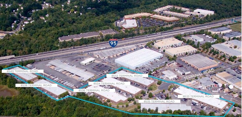 8536 Terminal Rd, Lorton, VA à louer - Aérien - Image 2 de 10