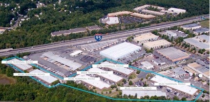 8536 Terminal Rd, Lorton, VA - AÉRIEN  Vue de la carte - Image1