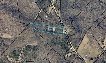 5887 Highway 320, Carnesville, GA - Aerial map view