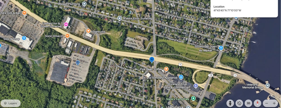 266 Slades Ferry Ave, Somerset, MA à vendre - Aérien - Image 2 de 20