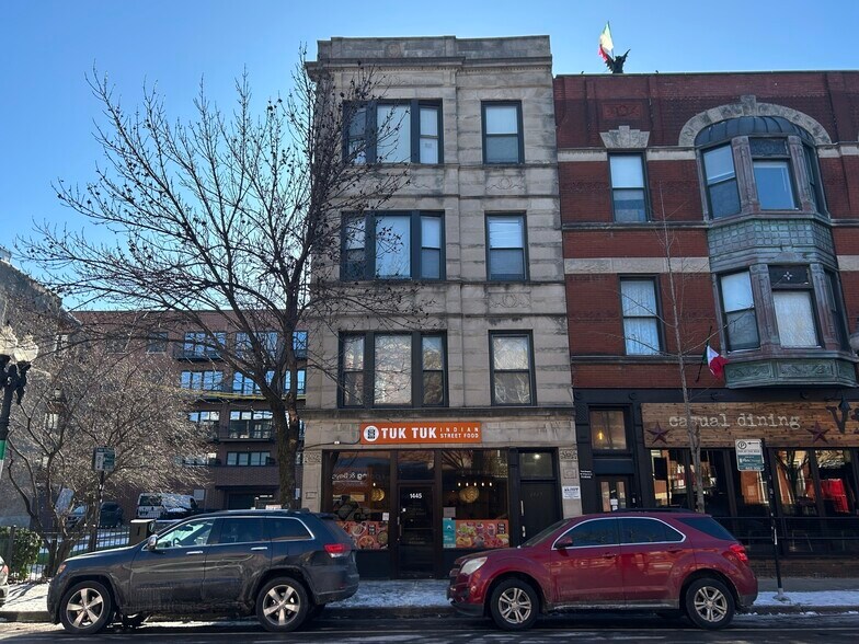 1443-1445 W Taylor St, Chicago, IL à vendre - Photo du bâtiment - Image 1 de 7