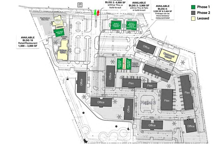 3701 W State Highway 29, Georgetown, TX for lease - Site Plan - Image 2 of 11
