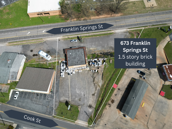 673 Franklin Springs St, Royston, GA for sale - Building Photo - Image 1 of 13