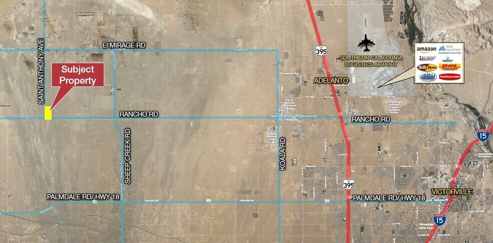 01 Rancho Rd, Adelanto, CA à vendre - Photo principale - Image 1 de 7
