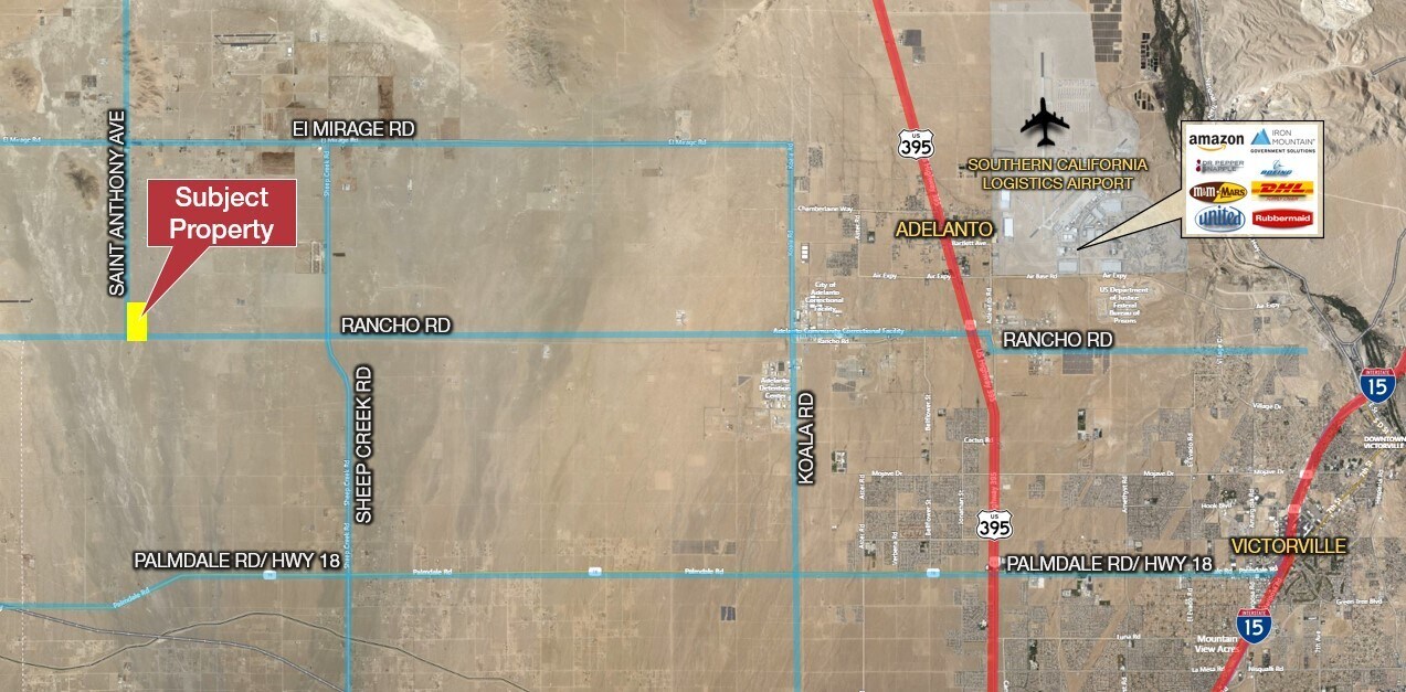 01 Rancho Rd, Adelanto, CA à vendre Photo principale- Image 1 de 8
