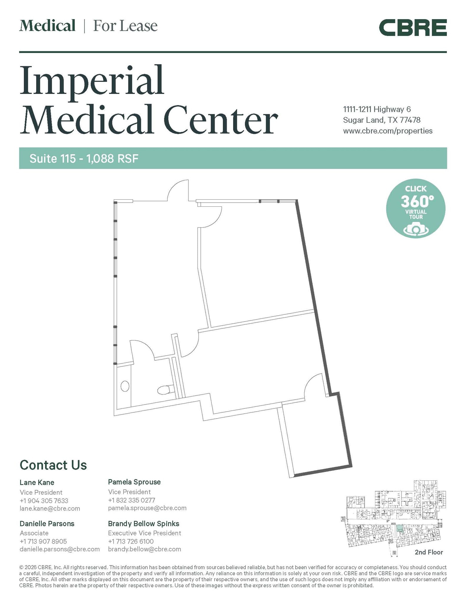 1111-1211 Highway 6, Sugar Land, TX for lease Interior Photo- Image 1 of 1
