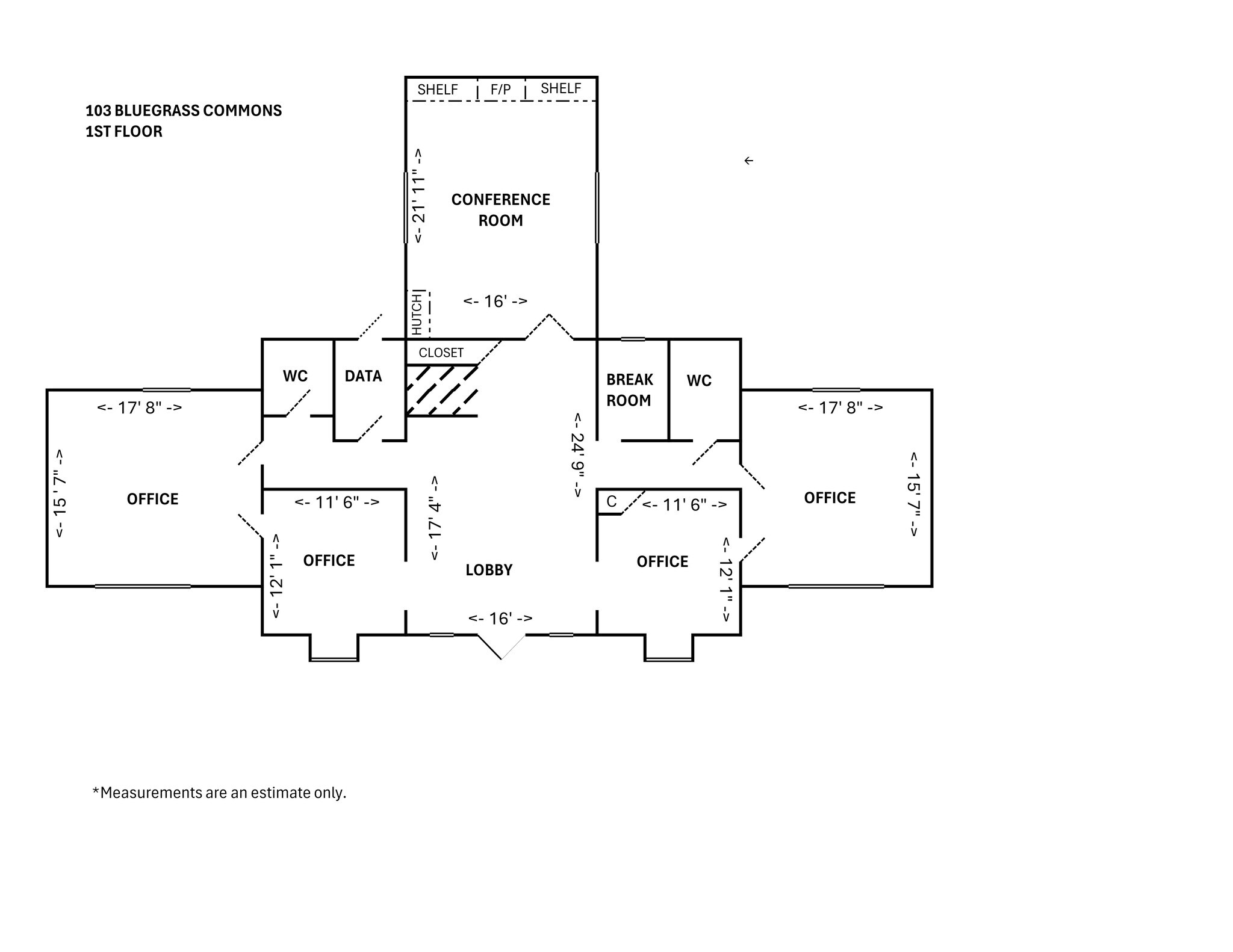 103 Bluegrass Commons Blvd, Hendersonville, TN à louer Plan de site- Image 1 de 6