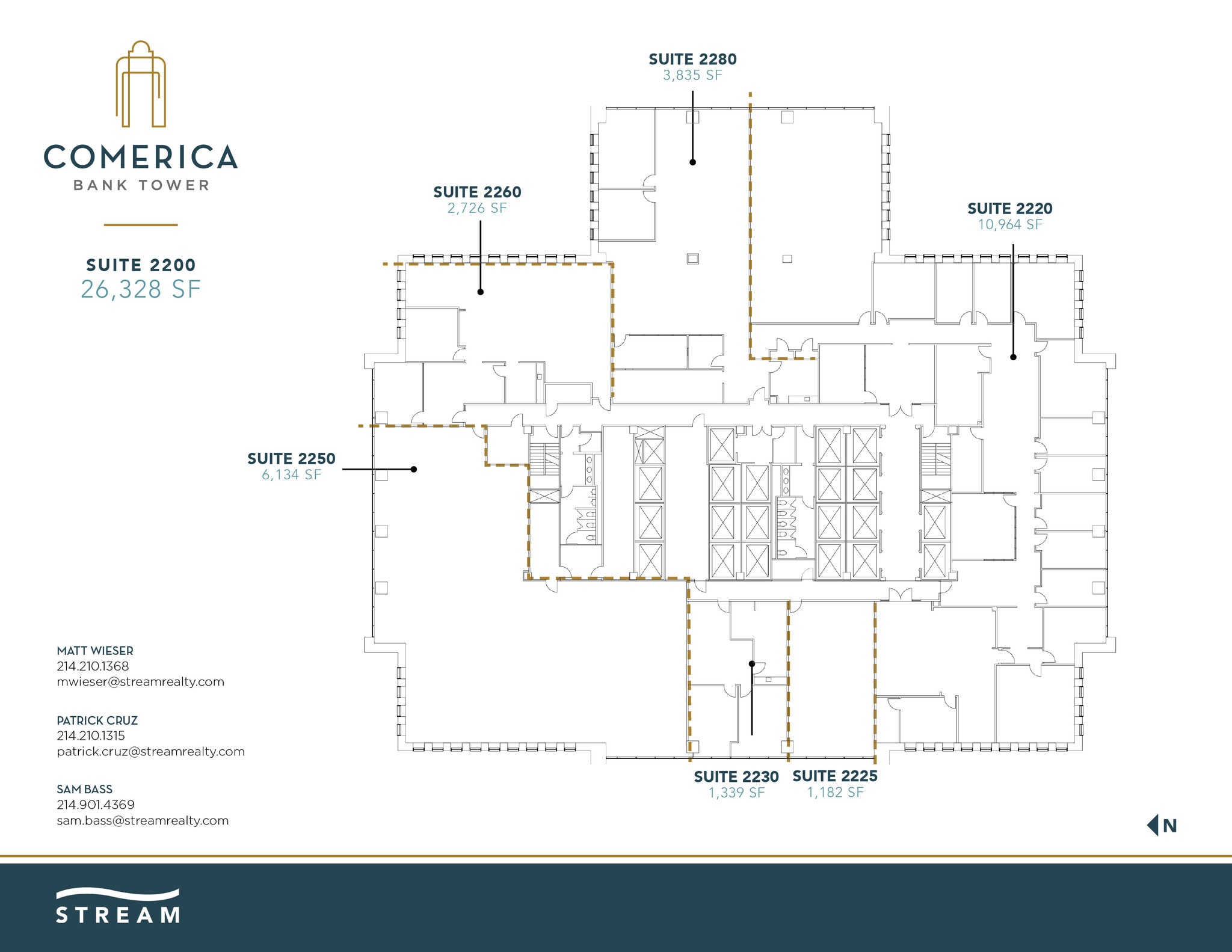 1717 Main St, Dallas, TX for lease Floor Plan- Image 1 of 1