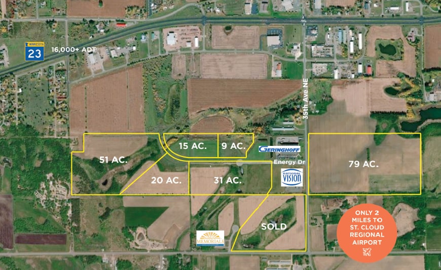 Energy Dr, Saint Cloud, MN for sale - Building Photo - Image 1 of 3