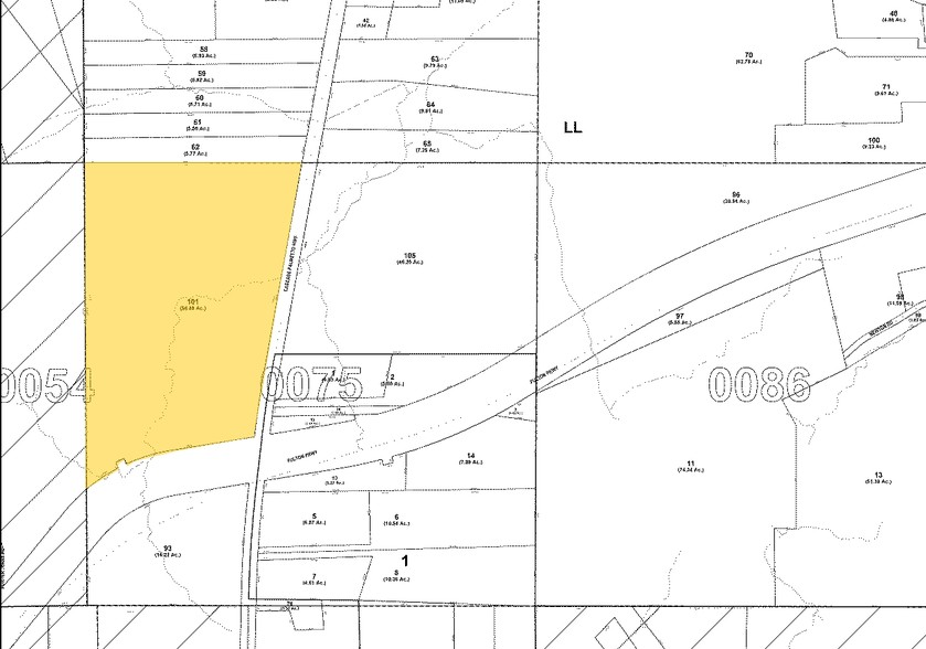 Cascade Palmetto Hwy, Fairburn, GA à vendre - Plan cadastral - Image 2 de 2