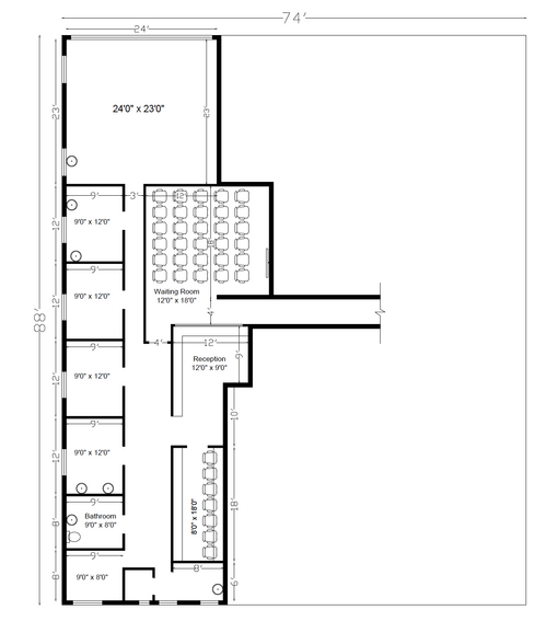 5910-5918 Bergenline Ave, West New York, NJ for lease - Floor Plan - Image 1 of 1