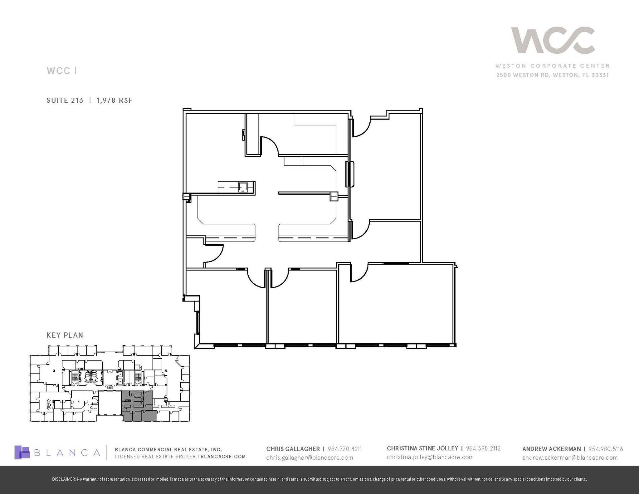 2500 Weston Rd, Weston, FL for lease Floor Plan- Image 1 of 1