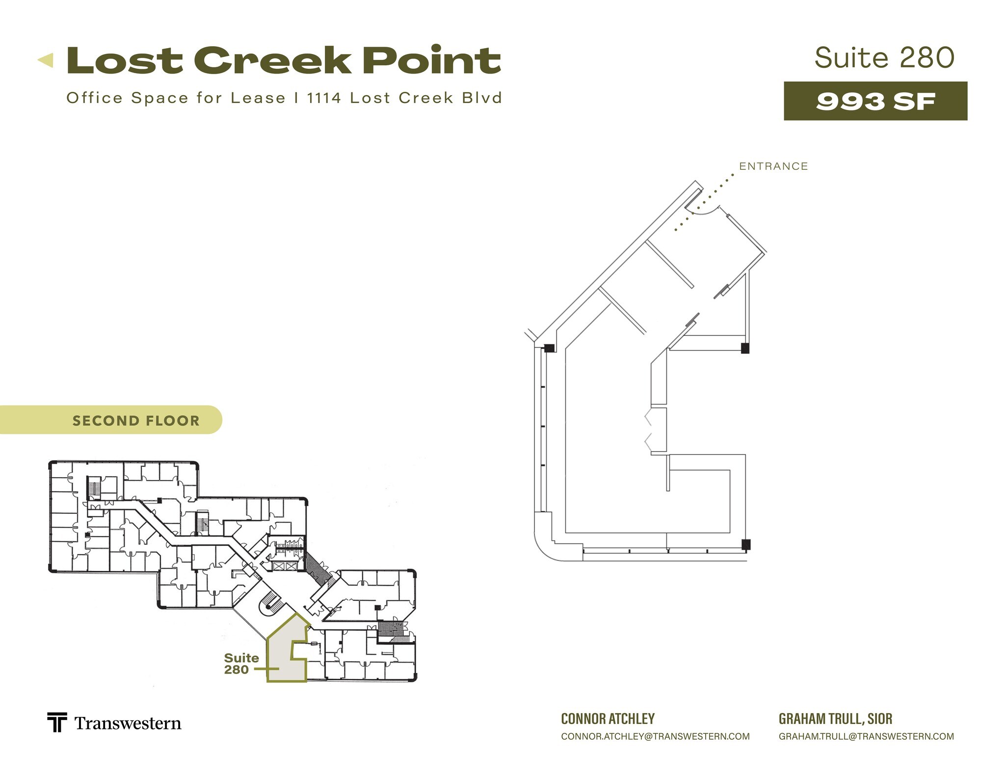 1114 Lost Creek Blvd, Austin, TX à louer Plan de site- Image 1 de 1