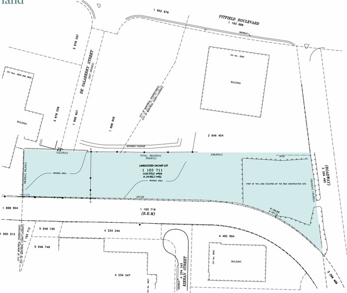 Cypihot Rue, Saint-Laurent, QC for sale - Plat Map - Image 2 of 2