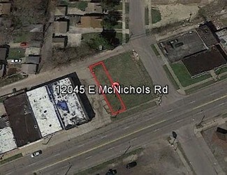 Plus de détails pour 12045-12049 McNichols – Terrain à vendre, Detroit, MI