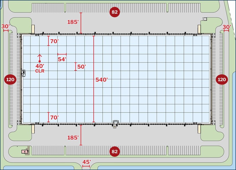 20440 Hardy Road, Houston, TX à louer - Plan de site - Image 2 de 3