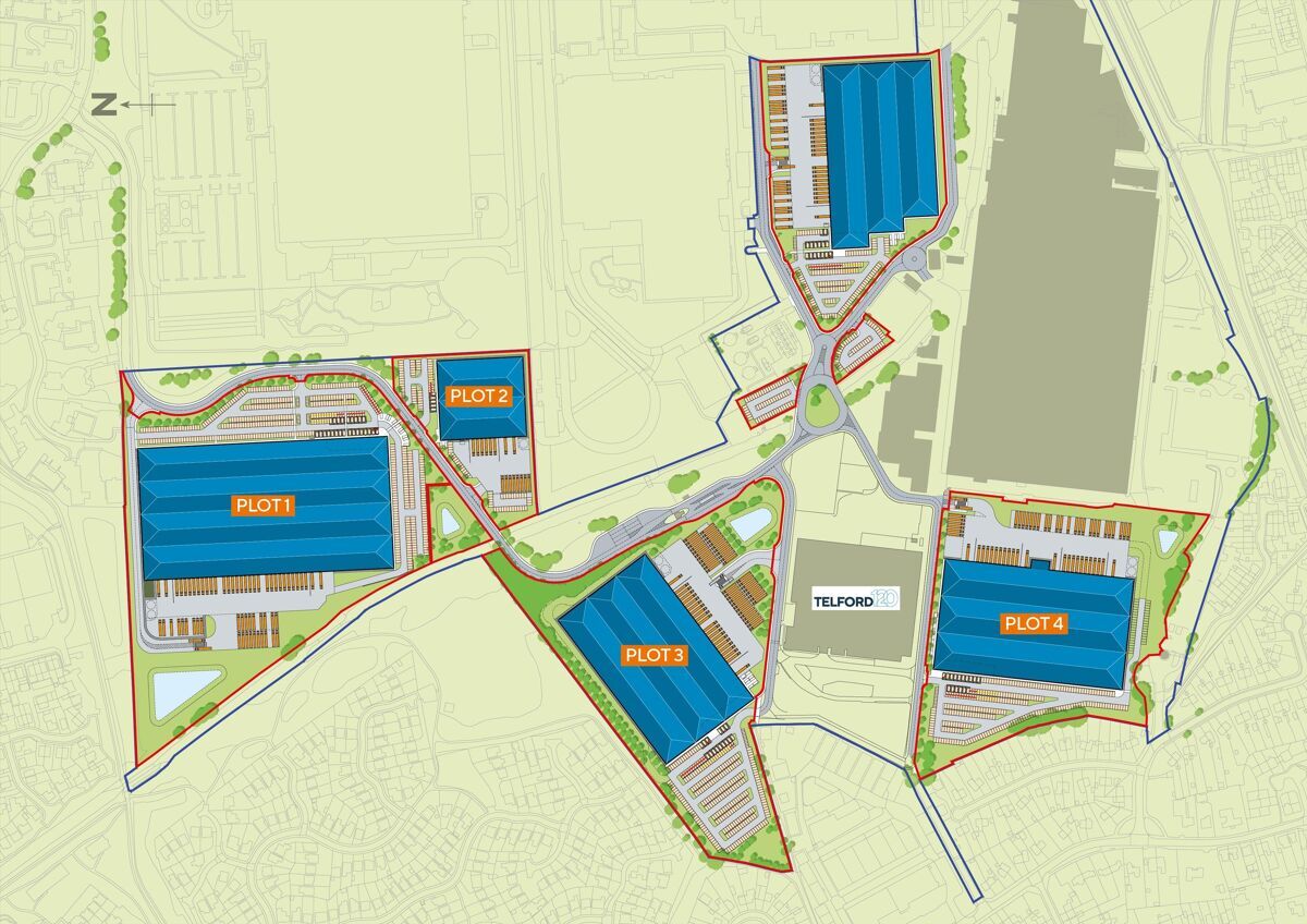 Hadley Park Rd, Telford for lease Site Plan- Image 1 of 5