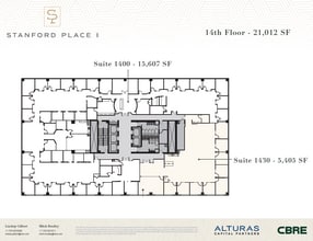 8055 E Tufts Ave, Denver, CO à louer Plan d’étage- Image 1 de 1