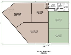 195 Morton Ave, Martinsville, IN for lease Floor Plan- Image 2 of 14