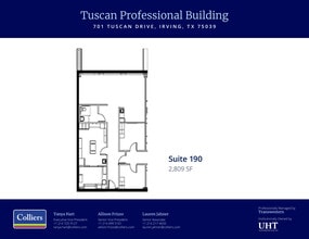 701 Tuscan Dr, Irving, TX for lease Floor Plan- Image 1 of 1