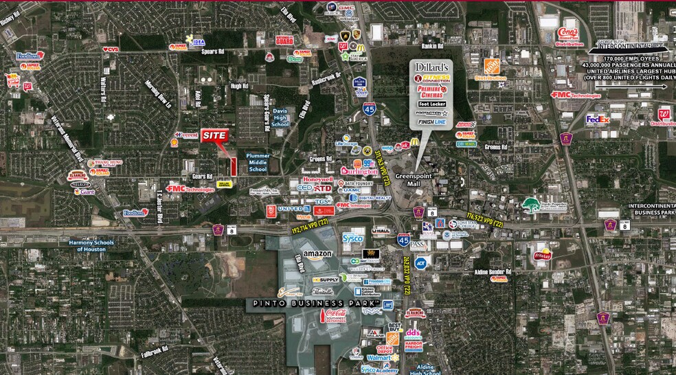 1402 Gears rd, Houston, TX à vendre - Photo du bâtiment - Image 2 de 2