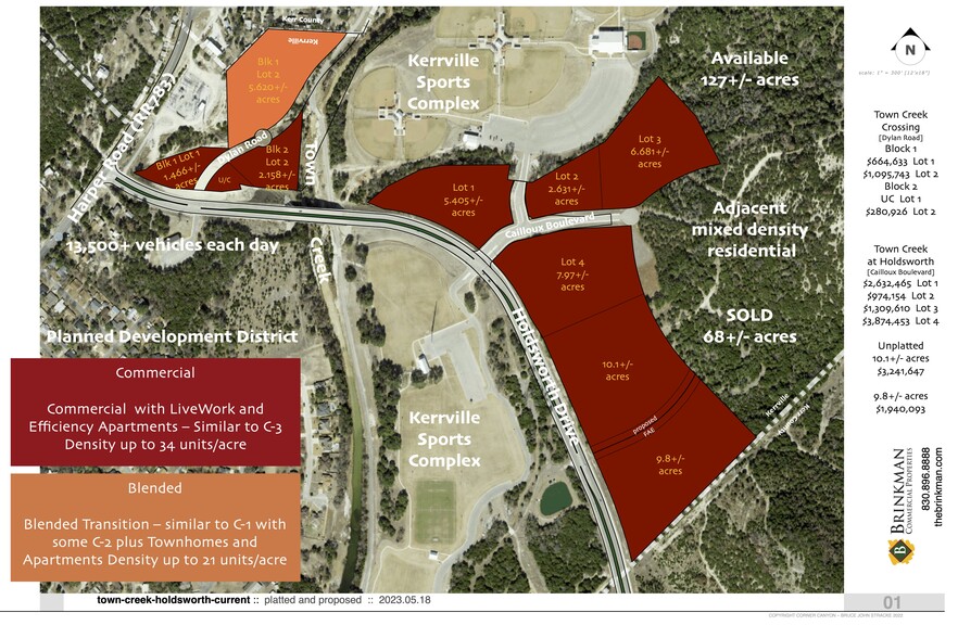 Holdsworth Rd, Kerrville, TX à vendre - Plan de site - Image 2 de 5