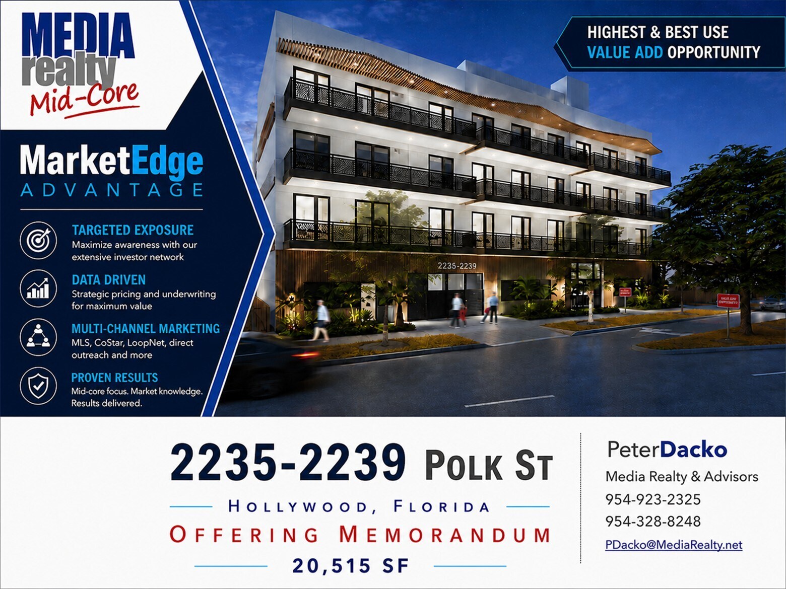 2235 Polk St, Hollywood, FL à vendre Photo principale- Image 1 de 18