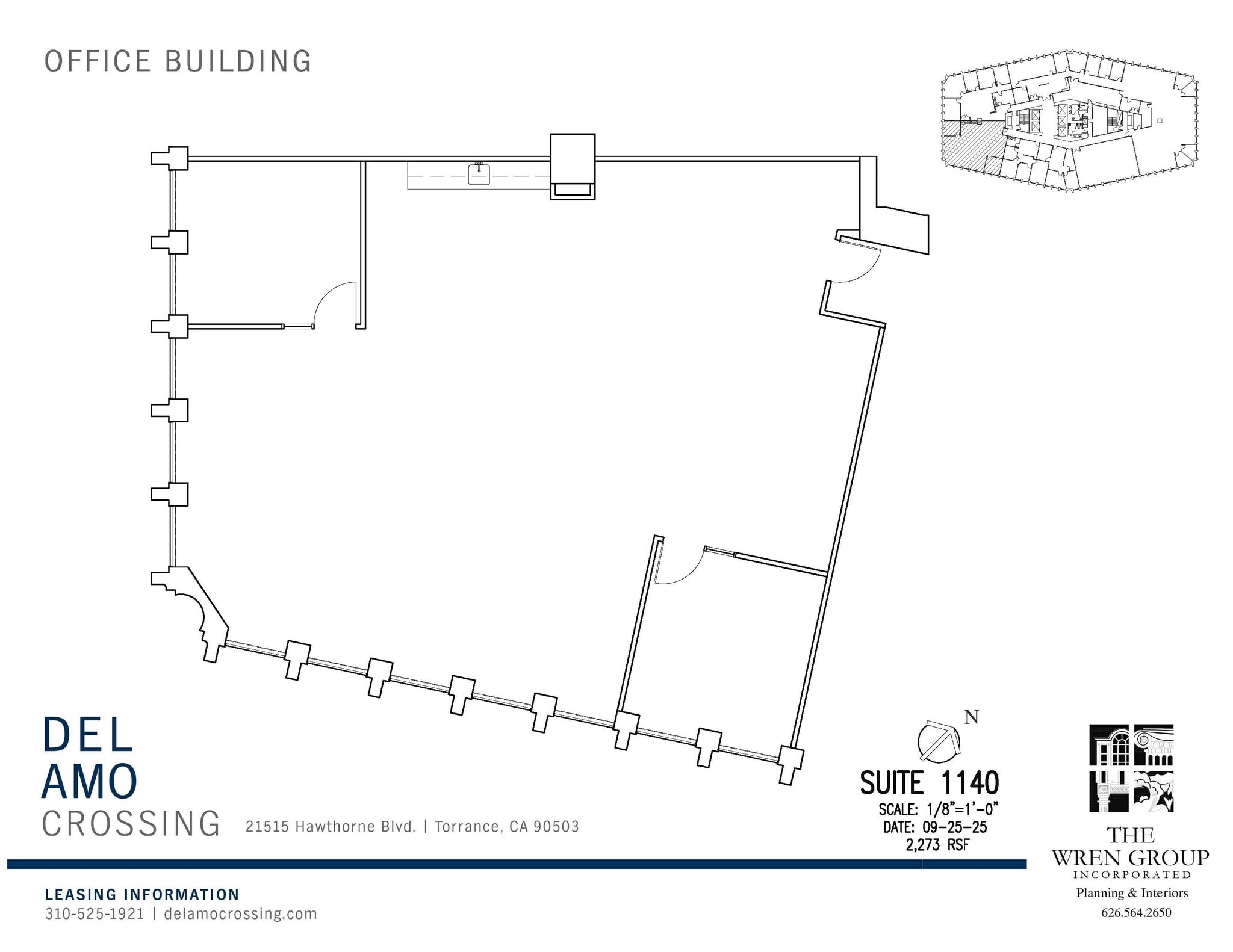 21515 Hawthorne Blvd, Torrance, CA for lease Floor Plan- Image 1 of 2