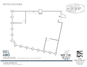 21515 Hawthorne Blvd, Torrance, CA for lease Floor Plan- Image 1 of 2