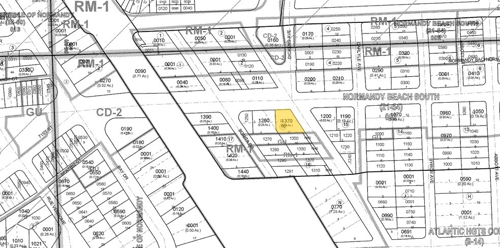 700-710 71st St, Miami Beach, FL for lease - Plat Map - Image 3 of 44