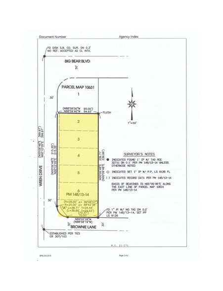 545 Wren Dr, Big Bear Lake, CA for sale - Plat Map - Image 1 of 23