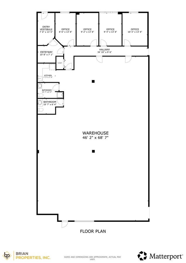 271-285 E Helen Rd, Palatine, IL 60067 - Unité 277 - - Plan d’étage - Image 1 of 12