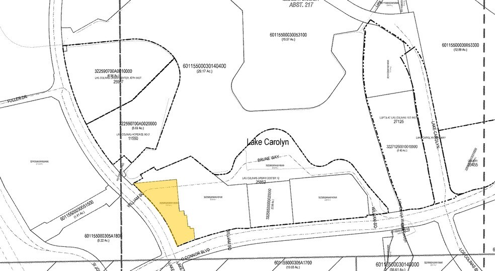 5221 N O'Connor Blvd, Irving, TX à louer - Plan cadastral - Image 2 de 25