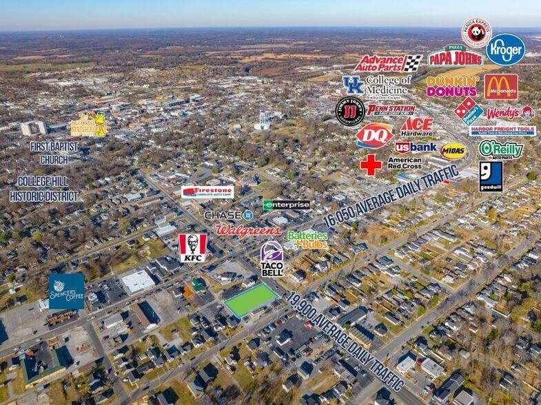 1035 Broadway Ave, Bowling Green, KY à louer - Photo du bâtiment - Image 3 de 8