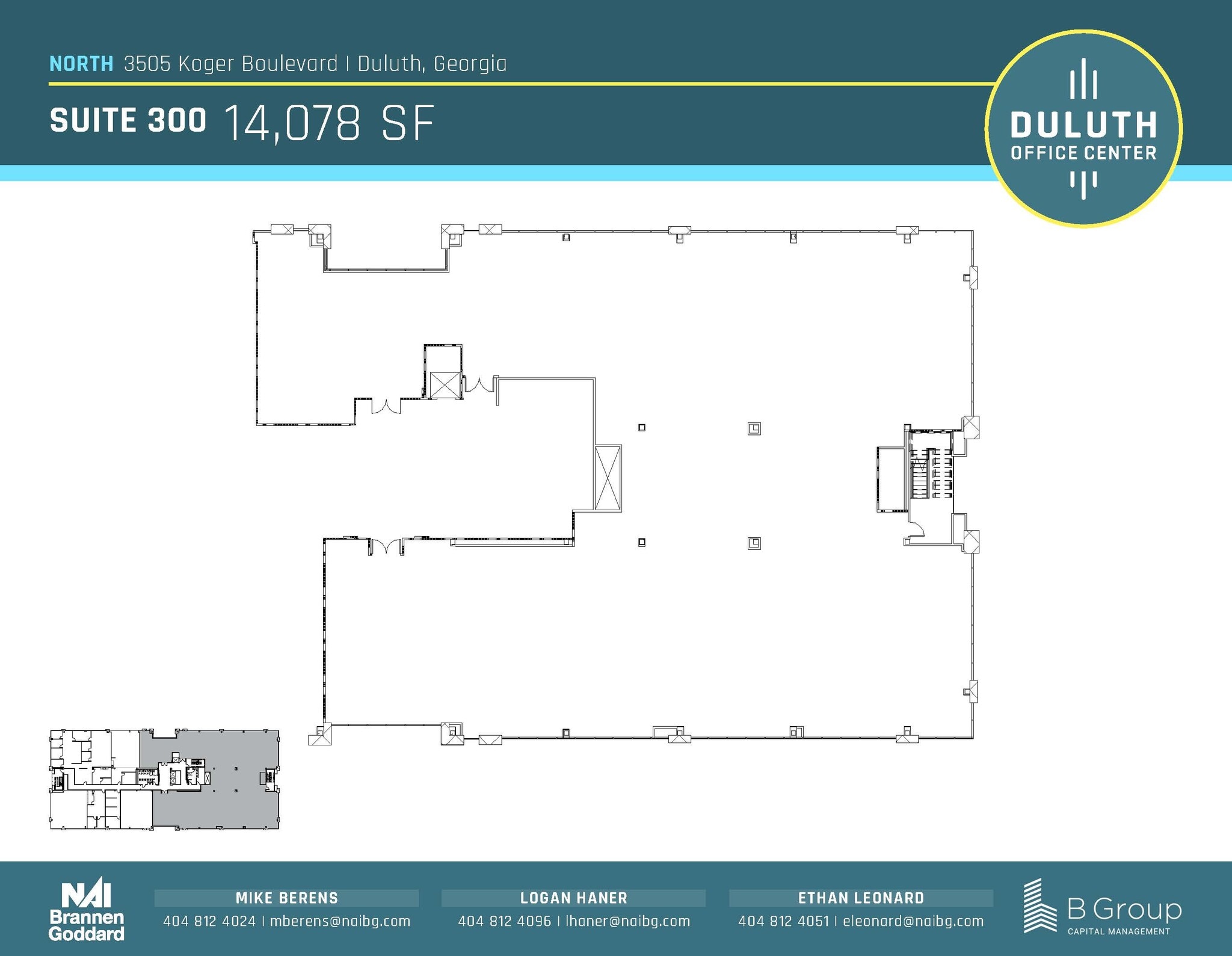 3505 Koger Blvd, Duluth, GA for lease Floor Plan- Image 1 of 1
