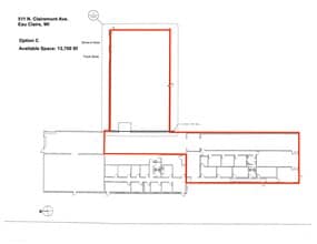 511 N Clairemont Ave, Eau Claire, WI for lease Site Plan- Image 1 of 3