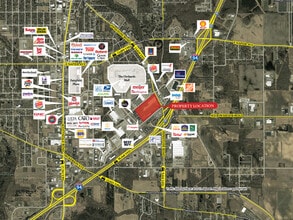 1950 Pipestone Rd, Benton Harbor, MI - AERIAL  map view - Image1